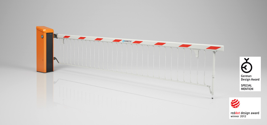Magnetic Access Pro-H, Hoge slagboom met skirt tegen onderdoor lopen